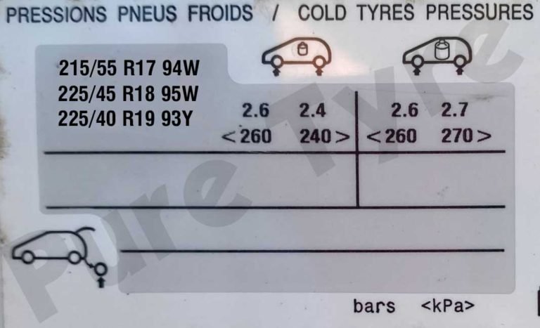 citroen-ds4-tyre-pressure-placard-pure-tyre-01603-462959